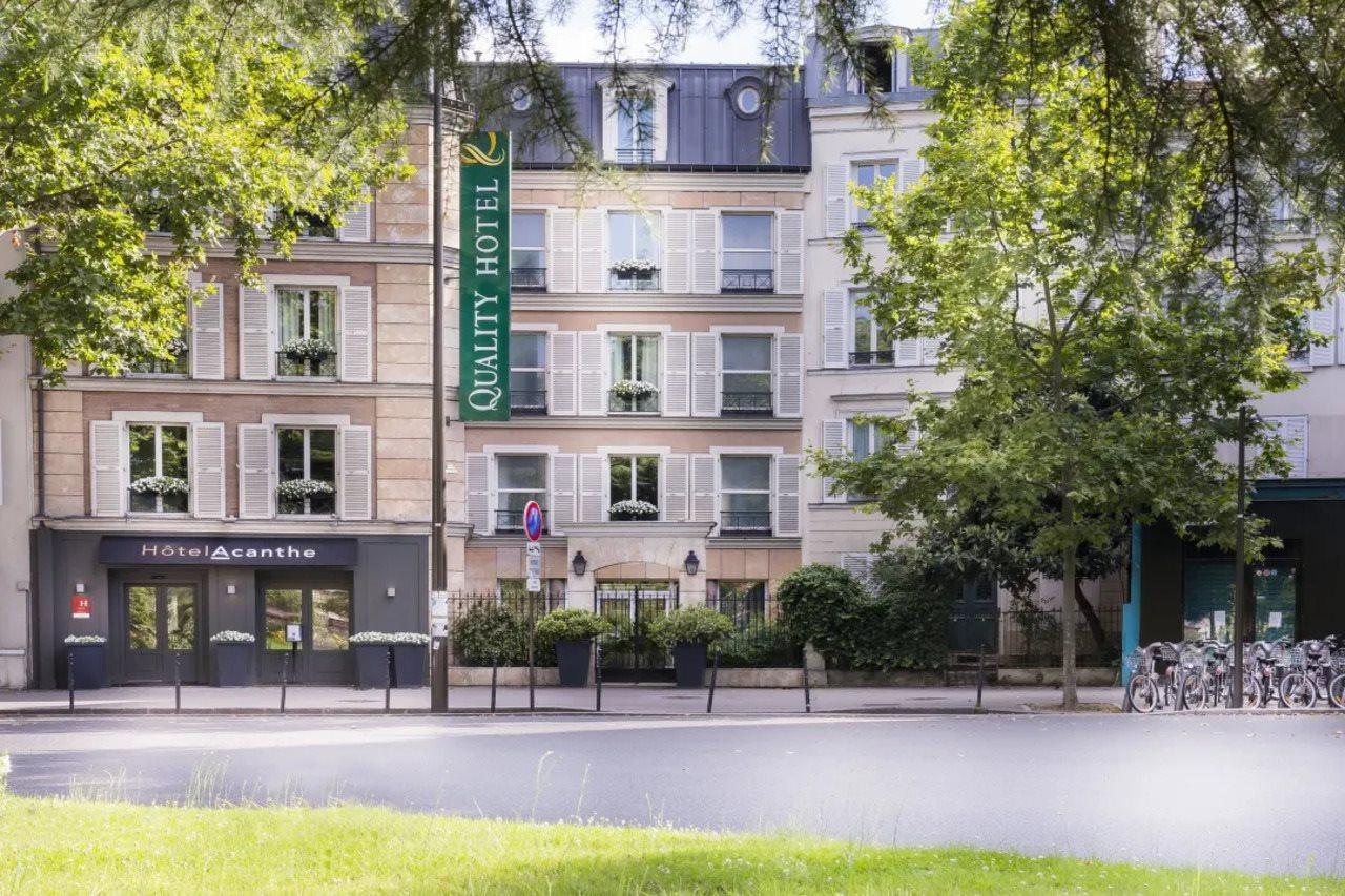 Hotel Acanthe - Boulogne Billancourt Exteriör bild